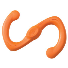 Іграшка для собак Bumi Large Tangerine/Бумі S-подібна велика оранжева 24см