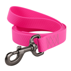 COLLAR Повідець водостійкий WAUDOG Waterproof (ширина 25 мм, довжина 122 см), рожевий